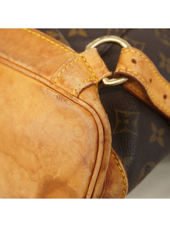Louis Vuitton Backpack Monogram Montsouris MM Brown main image 5